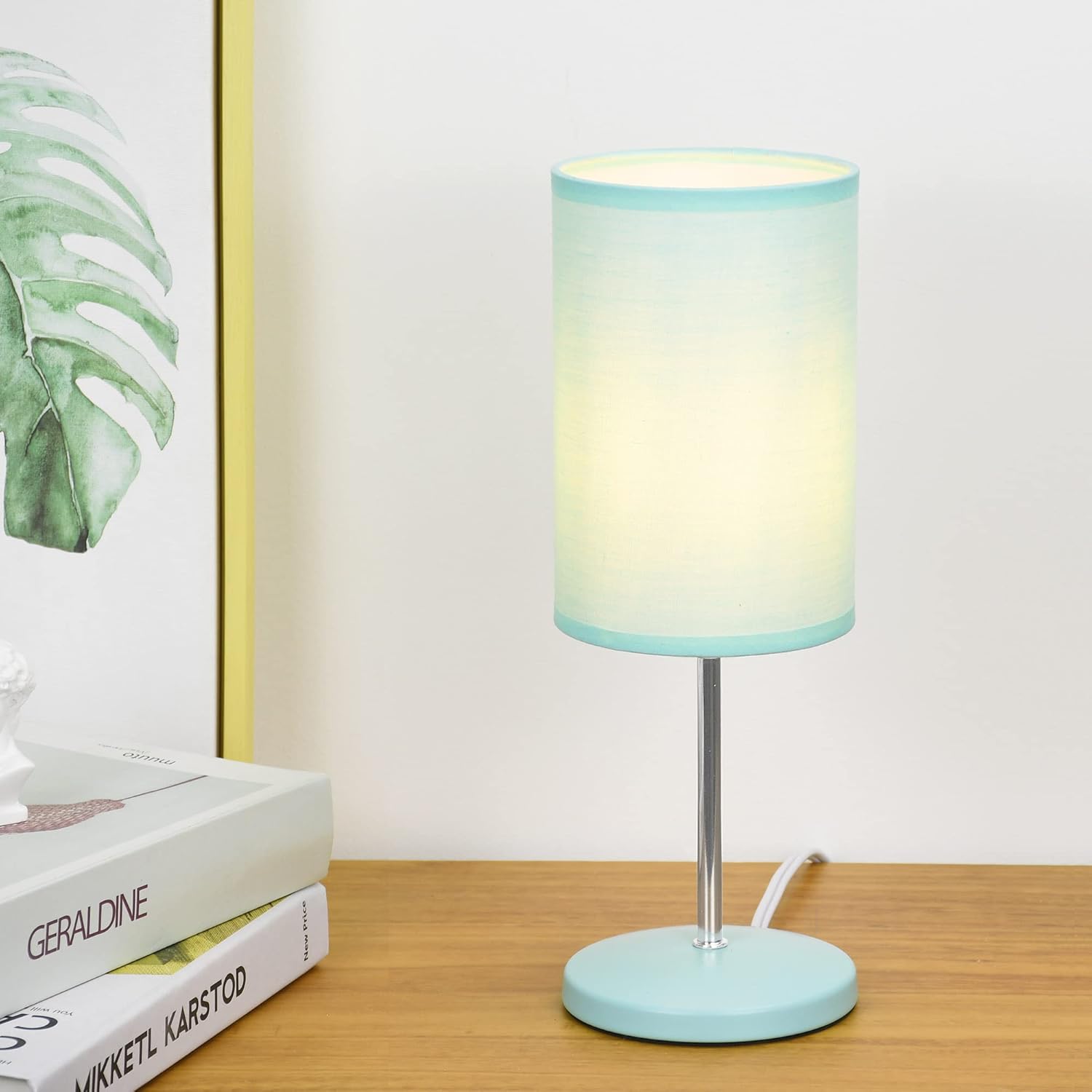 Lampwell Alee – Lámpara de mesa pequeña para sala de estar como lámpara de mesita de noche para dormitorio, juego de 2, lámpara de mesa moderna,
