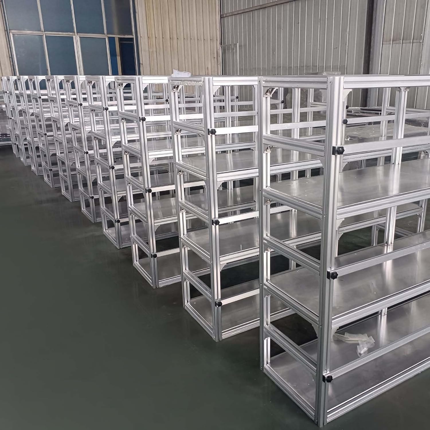 2 piezas de 300 mm (11.8 “) ranura en T 2020 extrusión de aluminio estándar europeo anodizado riel lineal para piezas de impresora 3D y CNC DIY plata