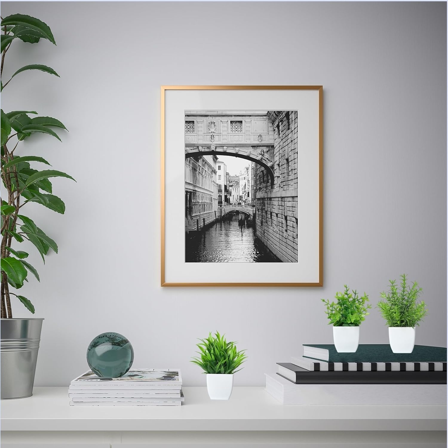 4 paquetes de plantas falsas pequeñas, plantas artificiales blancas en maceta para decoración del hogar, baño, sala de estar, mesa, escritorio,