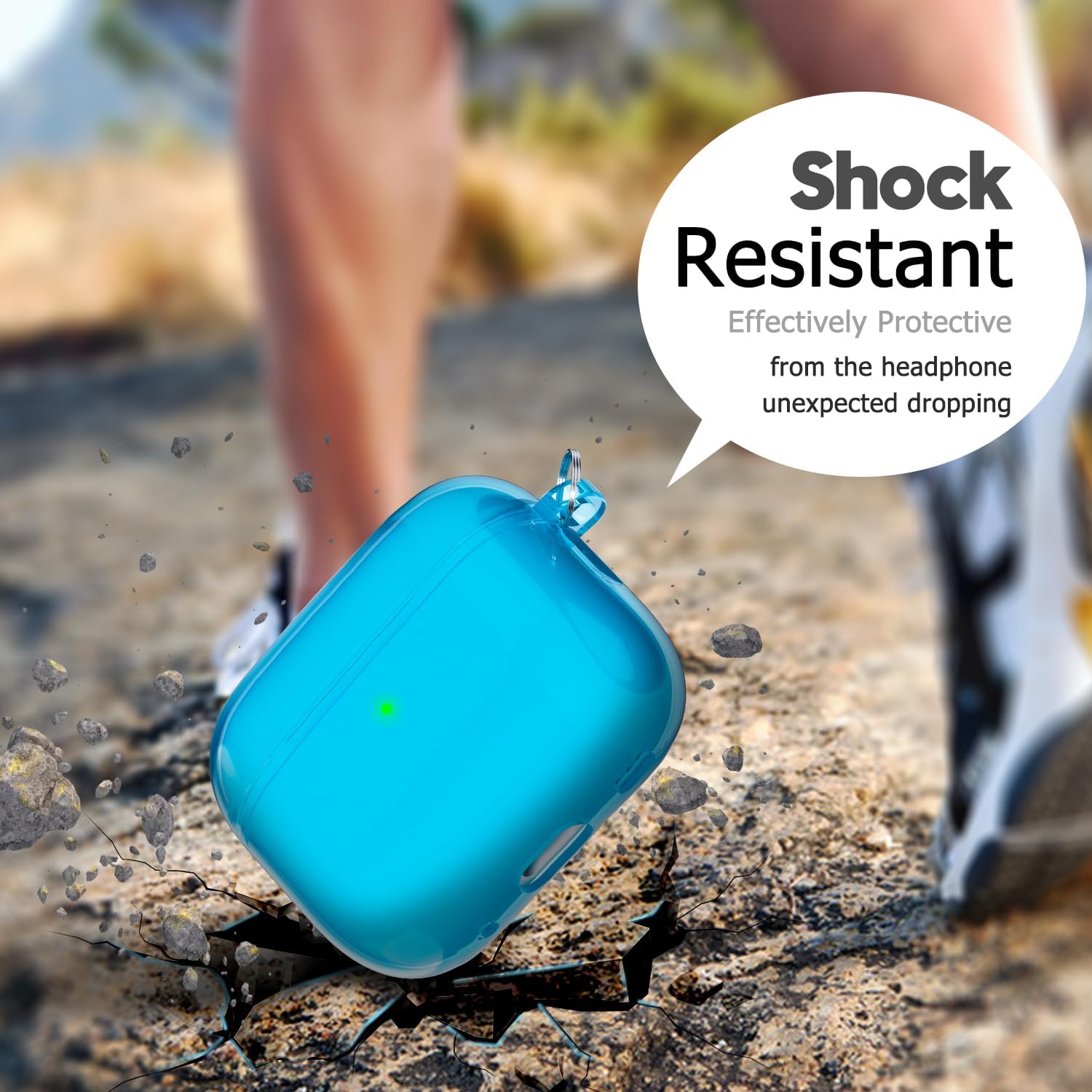 Svanove Funda transparente para Airpods Pro de 3 generación (2021), funda de silicona transparente para Airpods 3, accesorios de cubierta, funda de