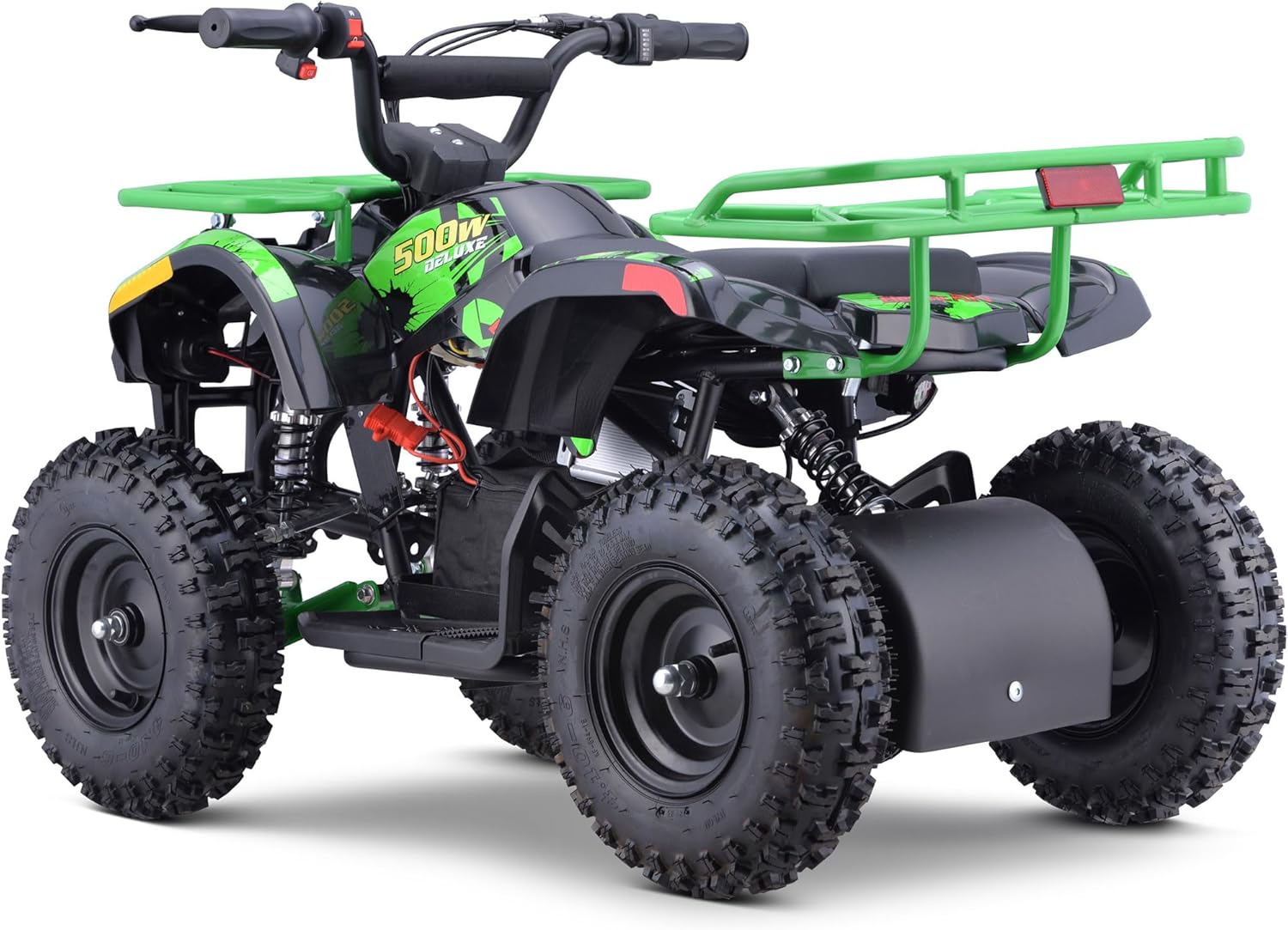 MotoTec 36v 500w Sonora Kids ATV Verde, Grande