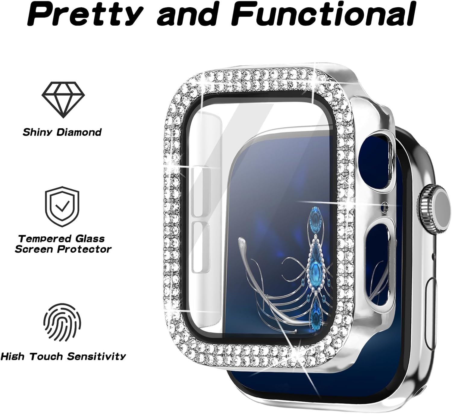YouthRun Correa magnética compatible con Apple Watch de 1.496 pulgadas, 1.575 pulgadas, 1.614 pulgadas, 1.654 pulgadas, 1.732 pulgadas, correa de