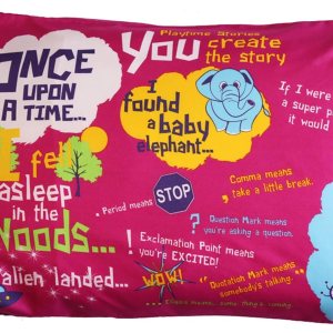 playtime edventures – Funda de almohada rosa de cuentos Juega, aprende y duerme Súper divertida para niños y adolescentes Más de 20 mensajes playtime edventures – Funda de almohada rosa de cuentos Juega, aprende y duerme Súper divertida para niños y adolescentes Más de 20 mensajes