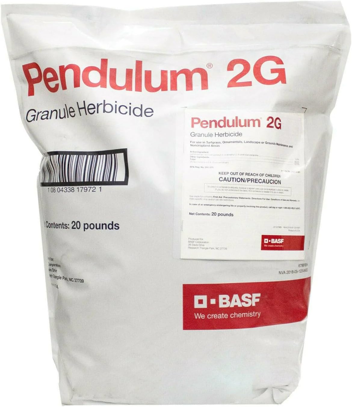 BASF 31431 Péndulo 2G 20lbs Herbicida