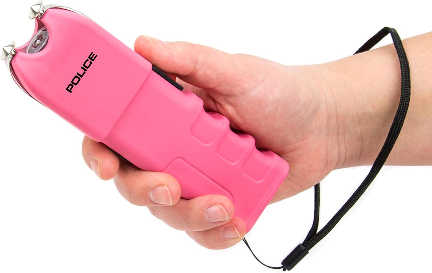 Police Stun Gun Burn Pepper Spray Combo Mujeres Hombres Autodefensa – 928 Rosa