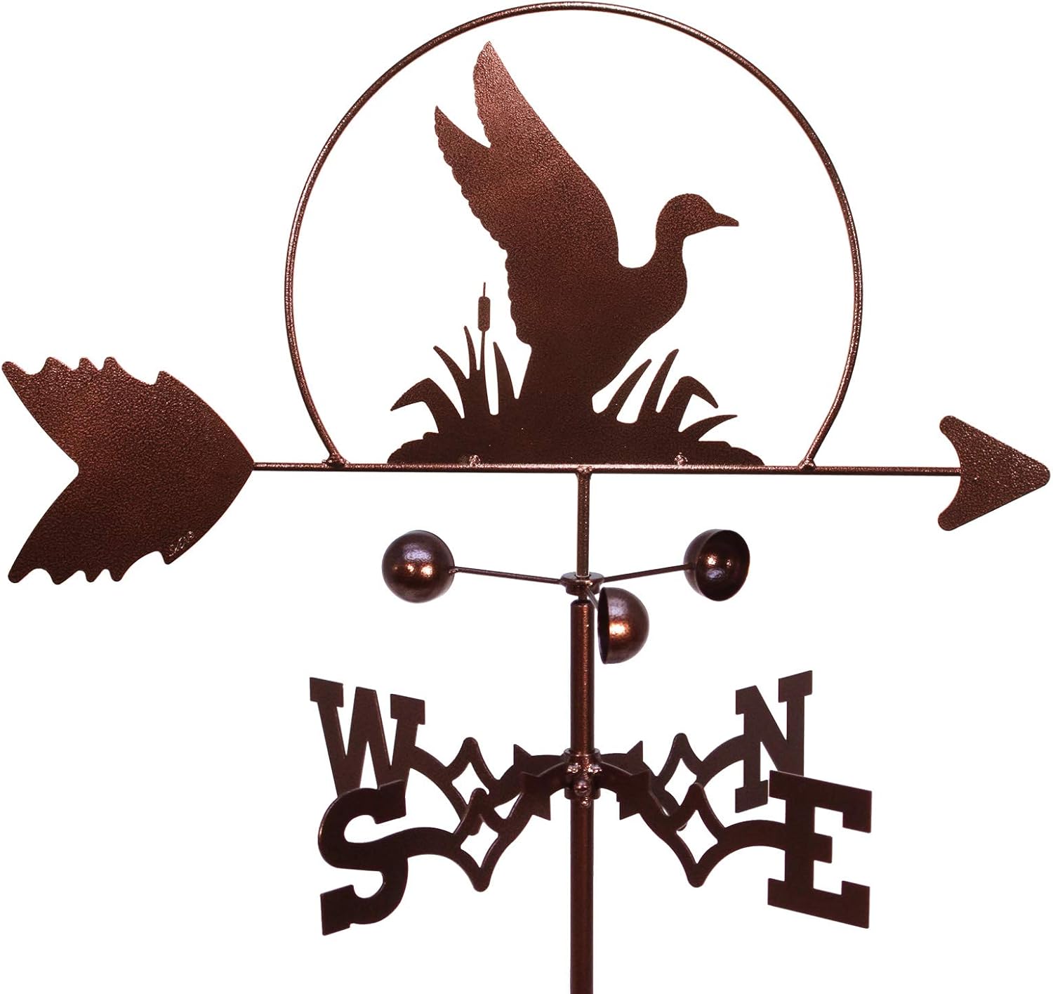 SWEN Products Duck Mallard Wildlife Veleta (estaca de jardín incluida)