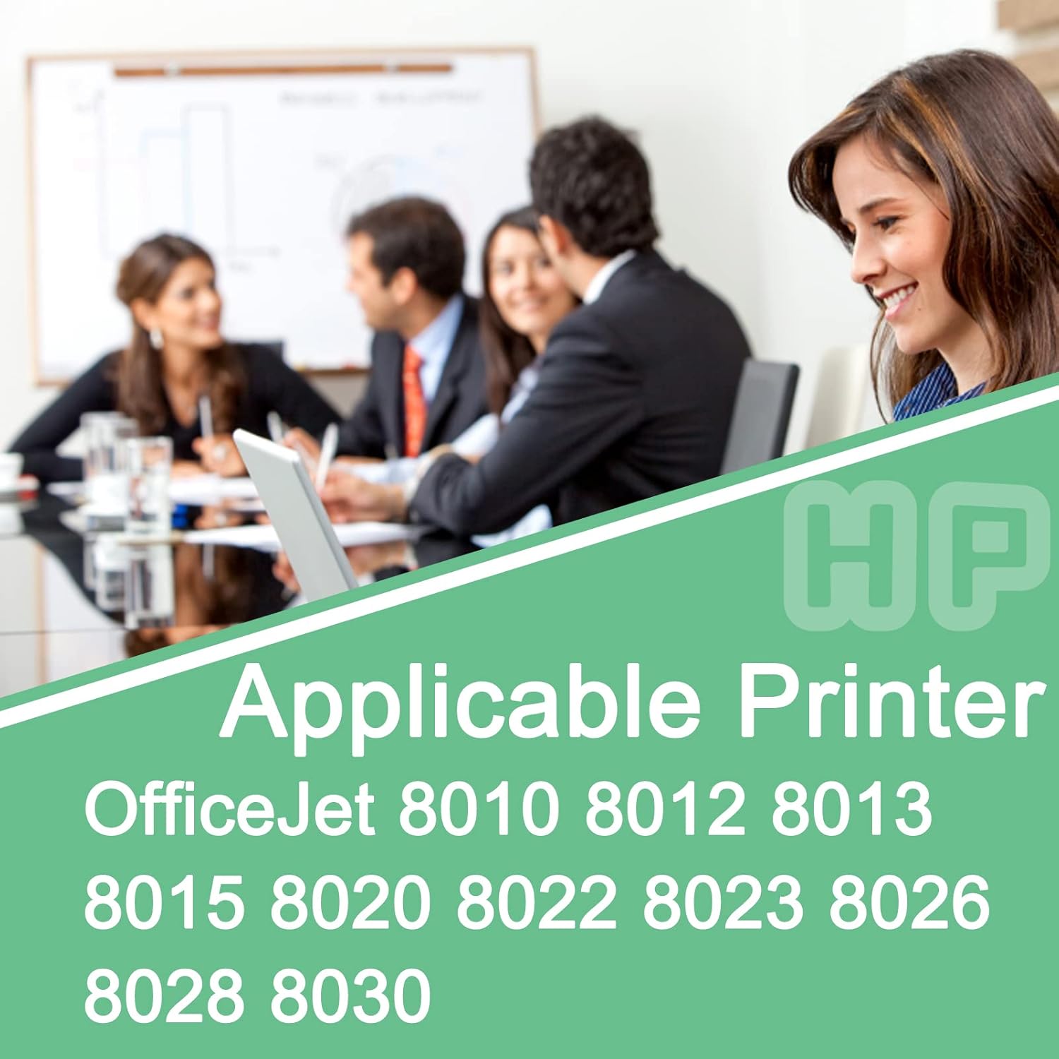 915XL Cartucho de tinta de repuesto compatible con HP 915XL, para impresoras HP OfficeJet 8010 8012 8013 8015 8020 8022 8023 8026 8028 8030 paquete