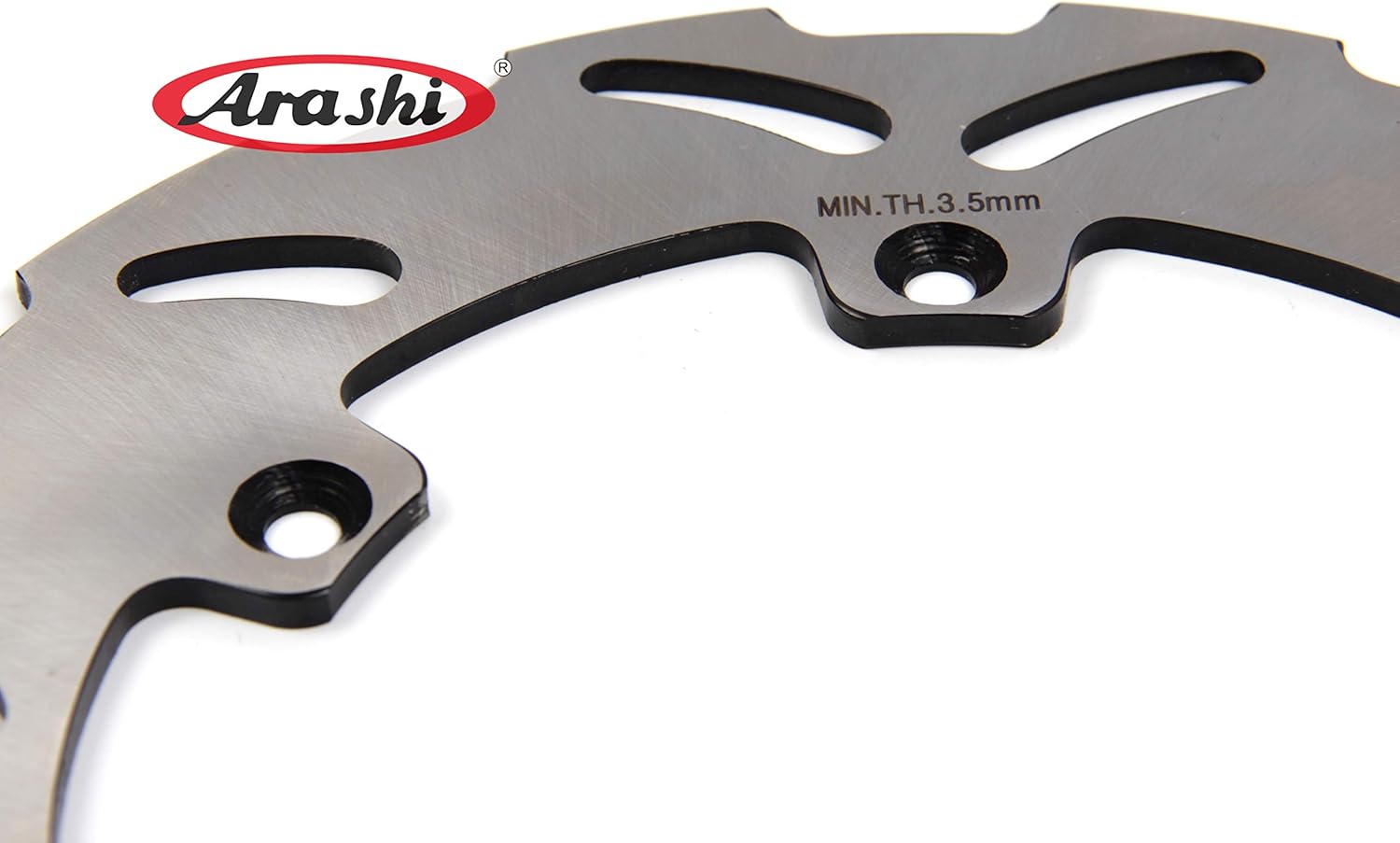 Arashi Rotor de disco de freno trasero para Suzuki RM 125 250 1988-1999  RMX250S 1992-1998 Accesorios de motocicleta RM125 RM250 Plata