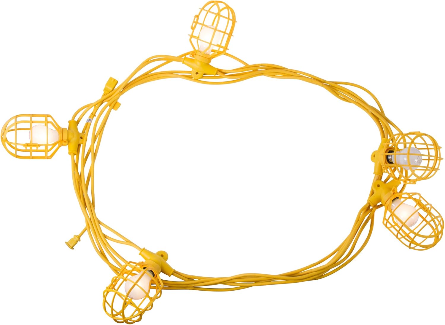 Inc GL100142MPC – Cadena de luces temporales de 10 luces, 100 pies, 14 AWG, color amarillo