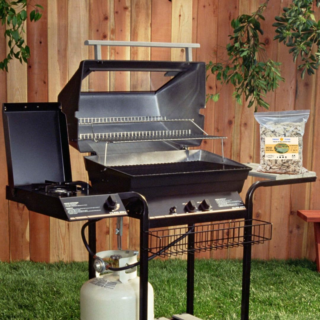Smokin Citrus – Chips de madera cítrica natural de primera calidad para ahumador, parrilla, cóctel, virutas para ahumar, barbacoa sostenible,