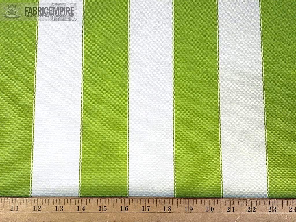 The Yard – Lona impermeable para exteriores con bordes de 60 pulgadas de ancho, tela vendida por The Yard (blanco lima, borde de 2 38 pulgadas)