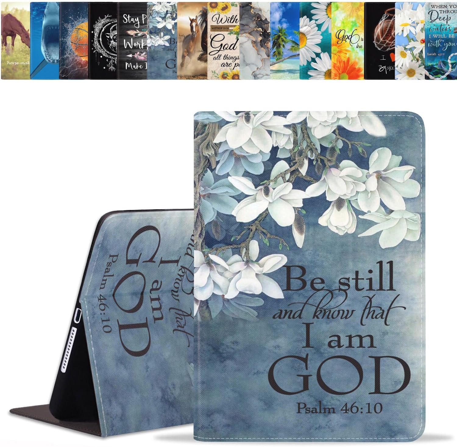 Funda para Samsung Galaxy Tab A7 Lite de 8.7 pulgadas modelo 2021 (SM-T220T225T227), funda delgada y ligera de piel sintética con función de