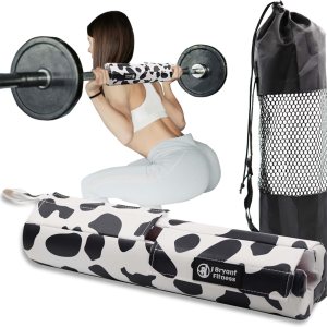 J Bryant Almohadilla de empuje de cadera blanca, almohadilla antideslizante con cubierta de piel sintética reforzada, cojín grueso para sentadillas J Bryant Almohadilla de empuje de cadera blanca, almohadilla antideslizante con cubierta de piel sintética reforzada, cojín grueso para sentadillas