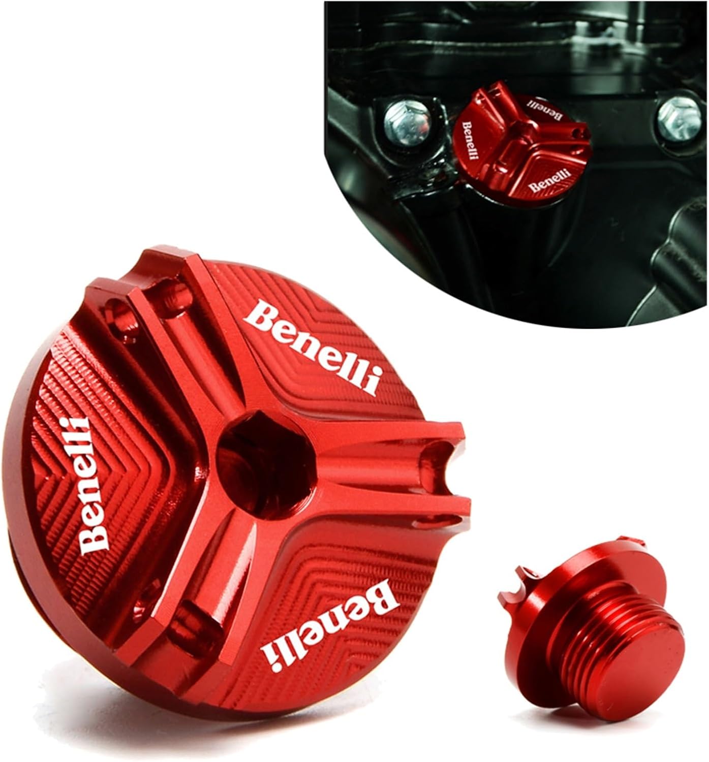 Piezas de recambio Cubierta del depósito del líquido de freno delantero del motor de la motocicleta para Benelli TRK 502 502X Leoncino 500 250 TNT