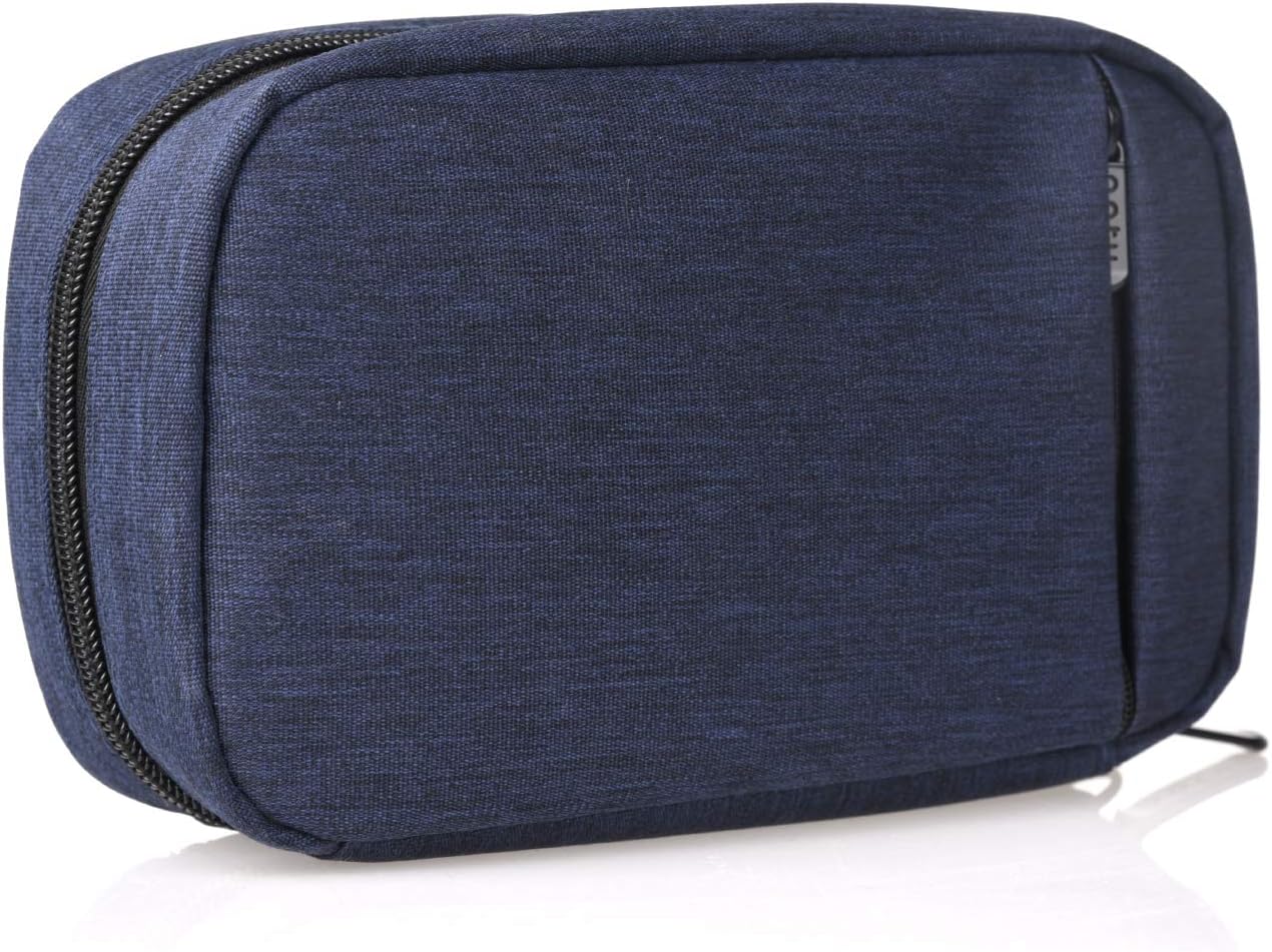 Patu Handy Beauty Stuff Carry Case, Bolsa de cosméticos de maquillaje, Mujeres limpiador facial bolsa de kit de cuidado de la piel, lápiz embrague,