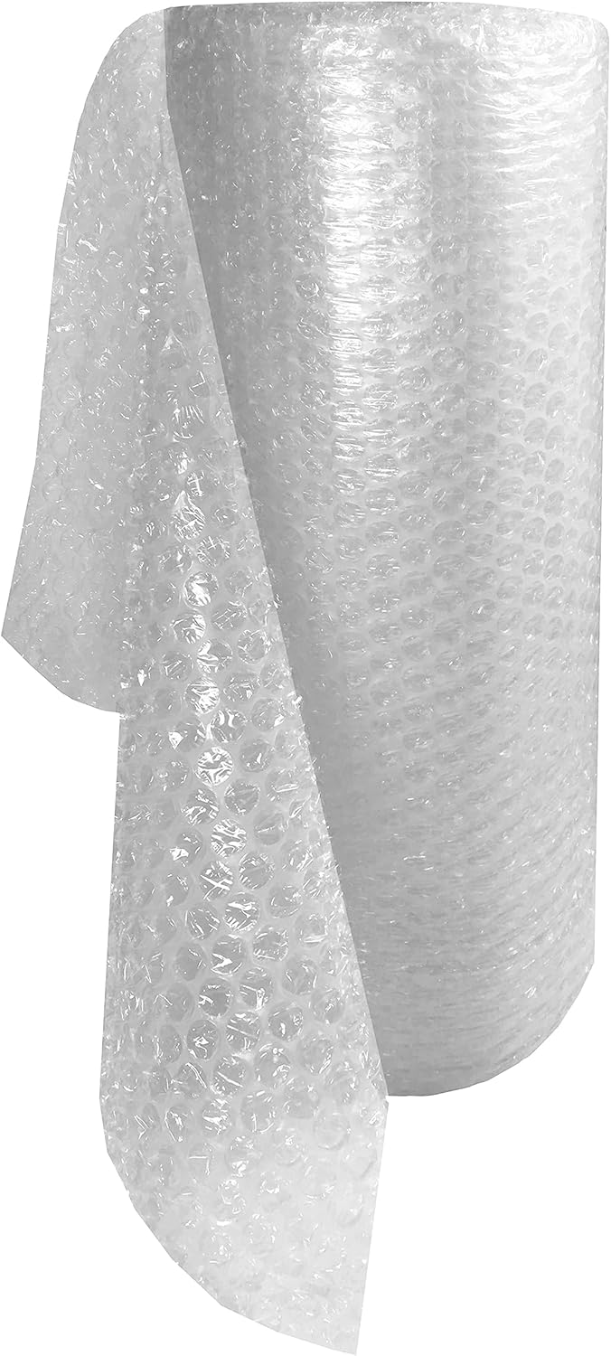 Embalaje protector de burbujas grande de 12 pulgadas (48 pulgadas de ancho x 65 pies de largo)