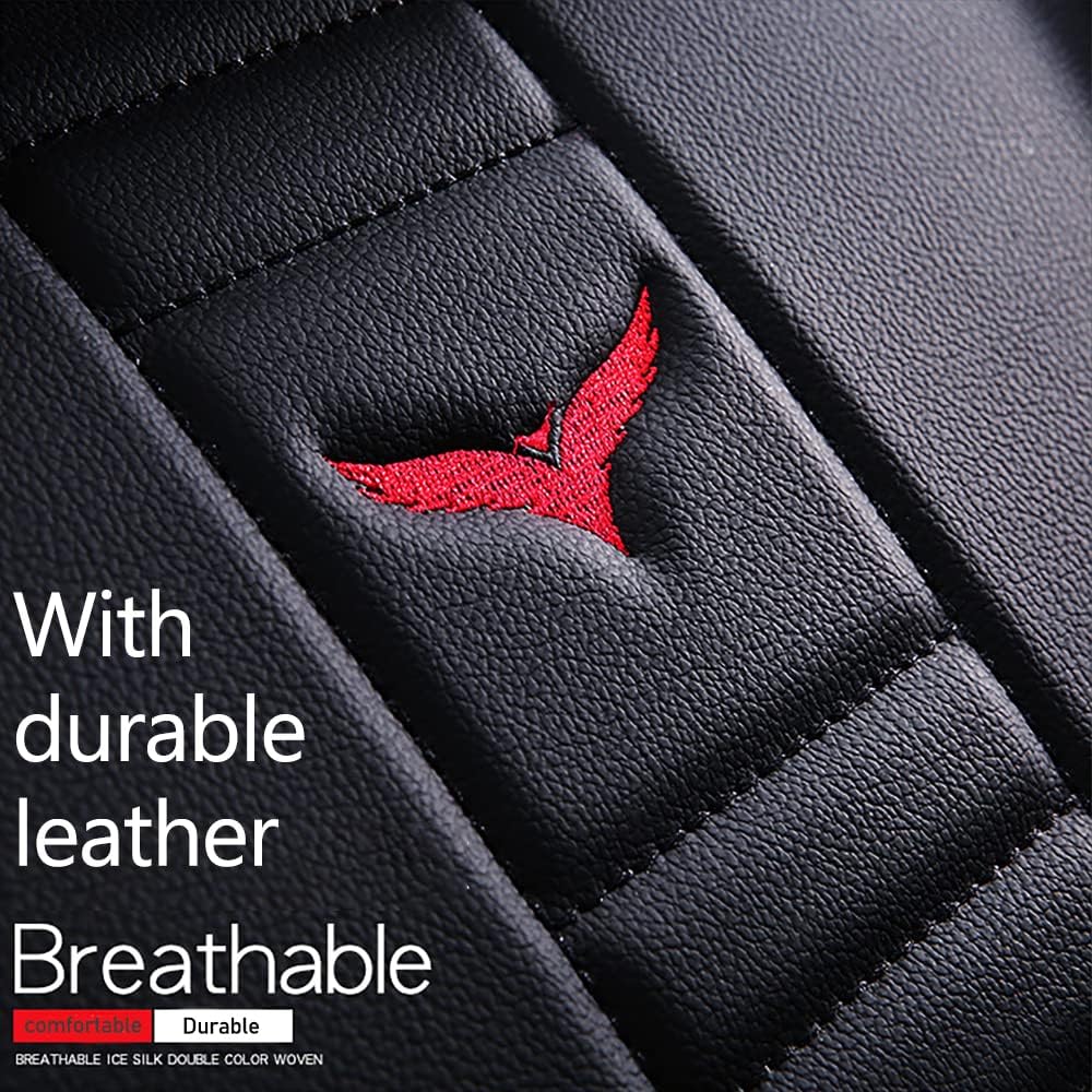 Fundas de asiento delantero automático para Volvo XC40 2019-2023, protección de banco delantero dividido 3D compatible con bolsa de aire lateral,