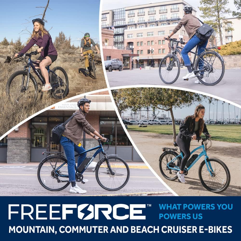 Electric Bike for Adults, Lightweight Ebike with 375W Bafang Motor, Kenda Tires, Shimano Drivetrain, 8 Gears, Throttle, Pedal Assist