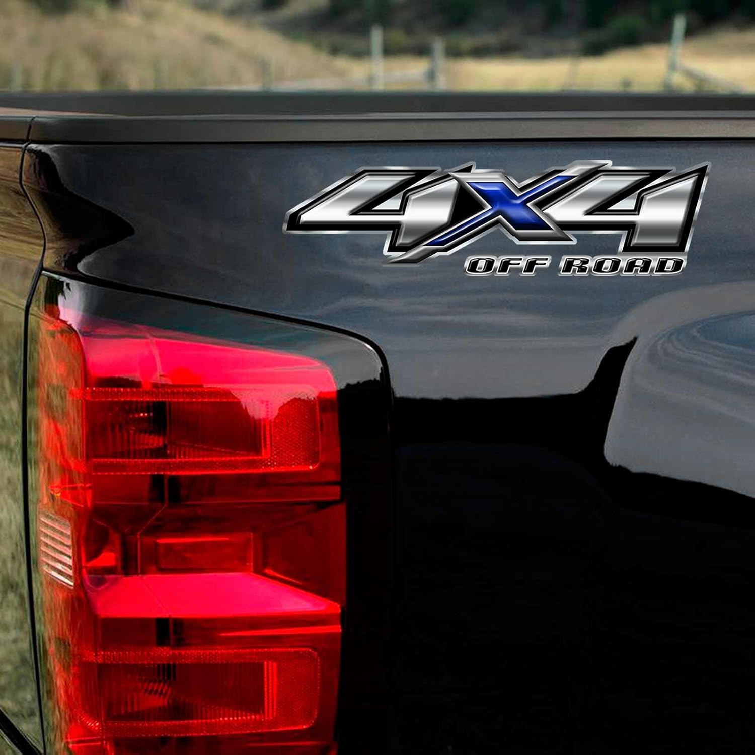 Juego de calcomanías 4×4 para camioneta Silverado Sierra Off Road
