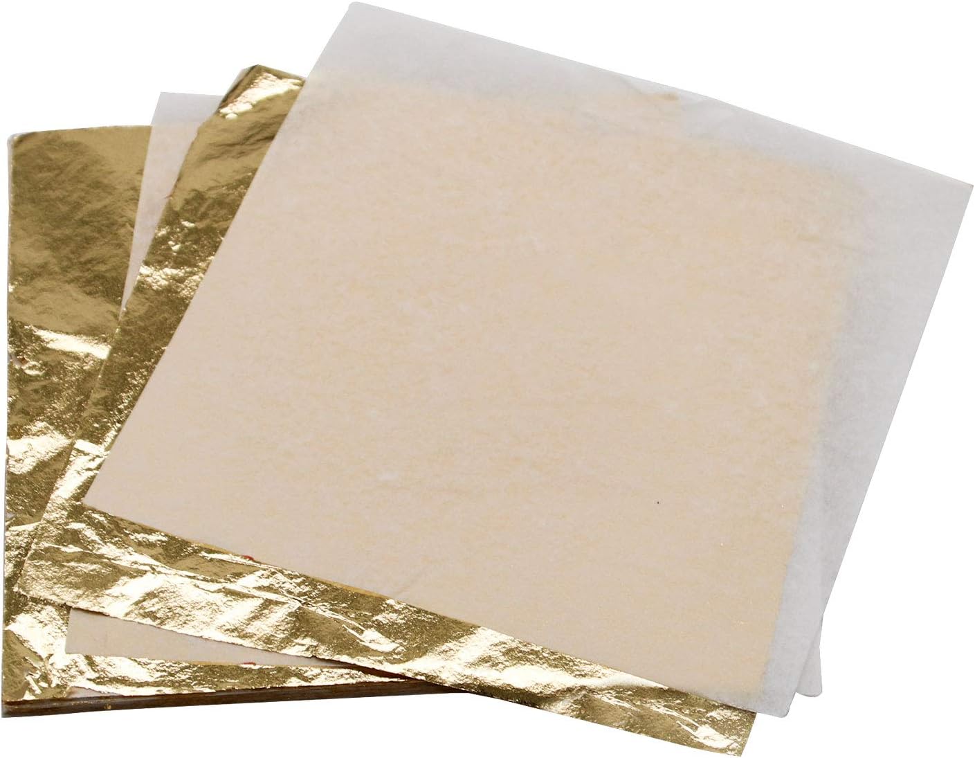 ZOENHOU 600 hojas doradas de 5.5 x 5.5 pulgadas para artes de resina, hojas de papel de hoja dorada para hacer joyas, arte de uñas, pintura dorada,