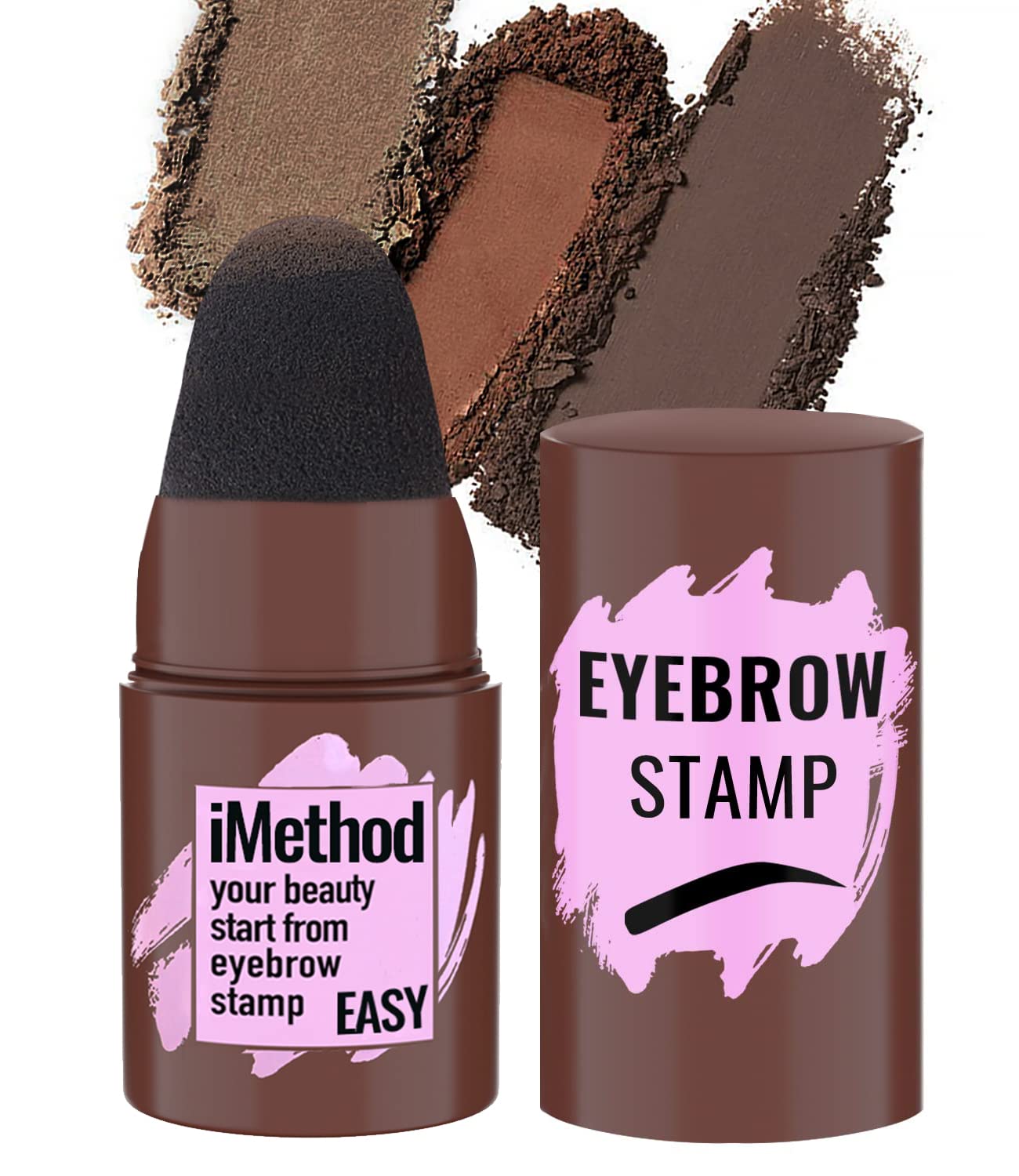 iMethod Kit de sellos de cejas para cejas, repuesto para cejas, color rubio