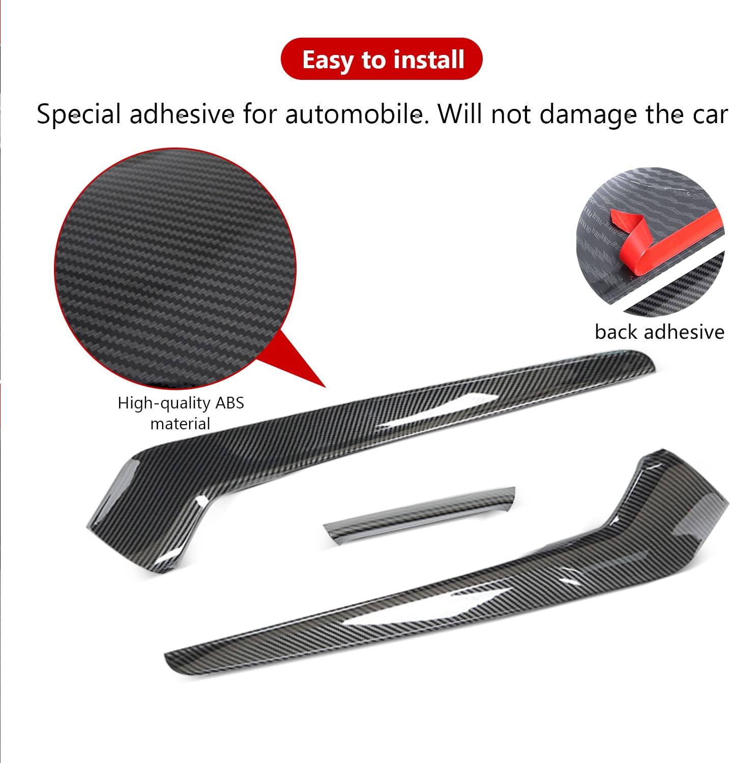 Para Honda Civic de 11 generación 2022 2023 – Panel de cambio de marchas tiras laterales para reposabrazos, consolas centrales, decoración interior,
