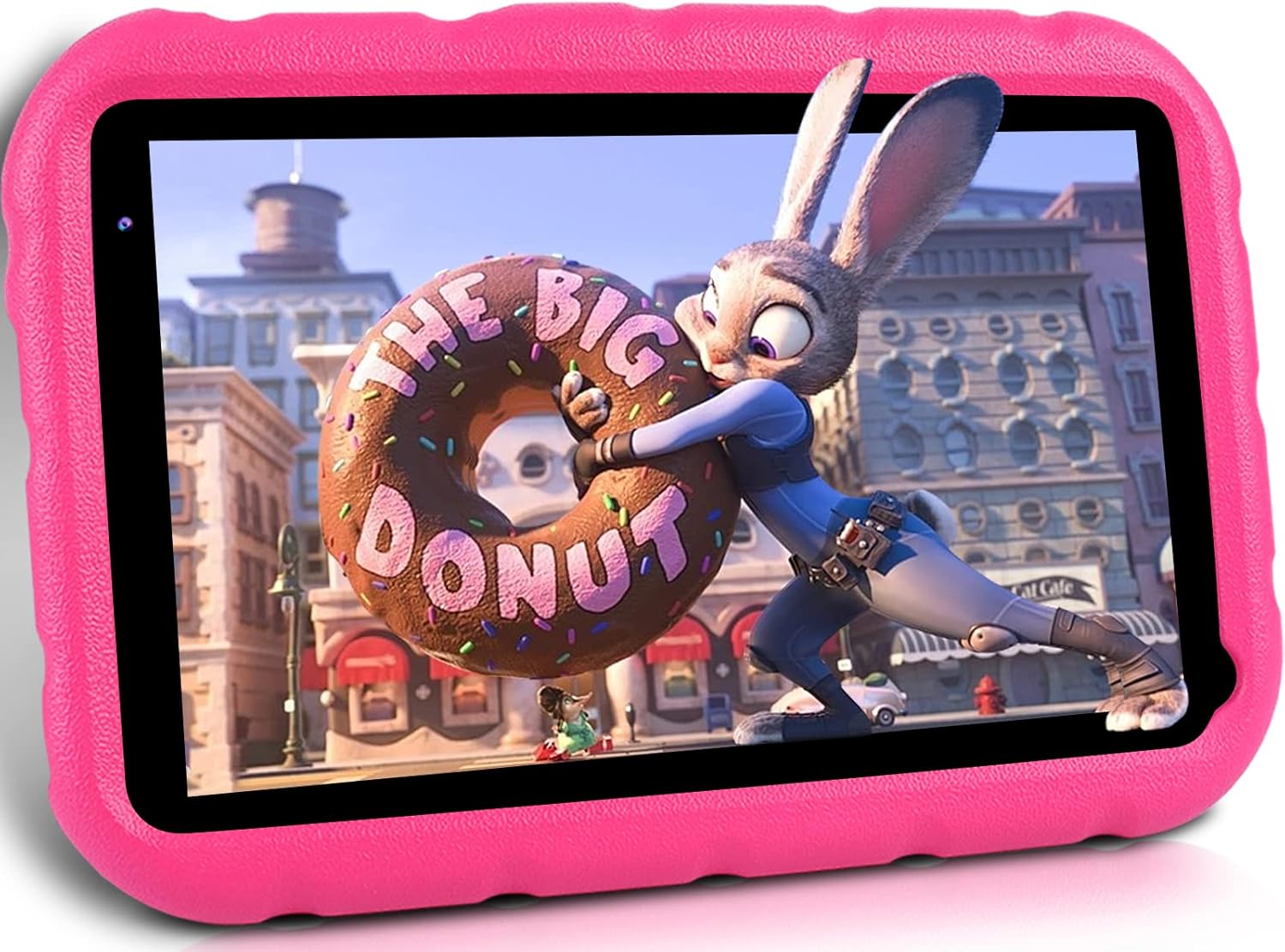 Oangcc Tableta para niños Android 11 FHD 7 pulgadas Tablet para niños, tableta para niños, tableta de 2 GB de RAM+32 GB de ROM (hasta 128 G),