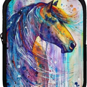 Bolsa para botella de agua, bolsa para cinturón y vaso para mujeres y hombres, Caballo de pintura colorida, Zd-6420cz90-13 Bolsa para botella de agua, bolsa para cinturón y vaso para mujeres y hombres, Caballo de pintura colorida, Zd-6420cz90-13