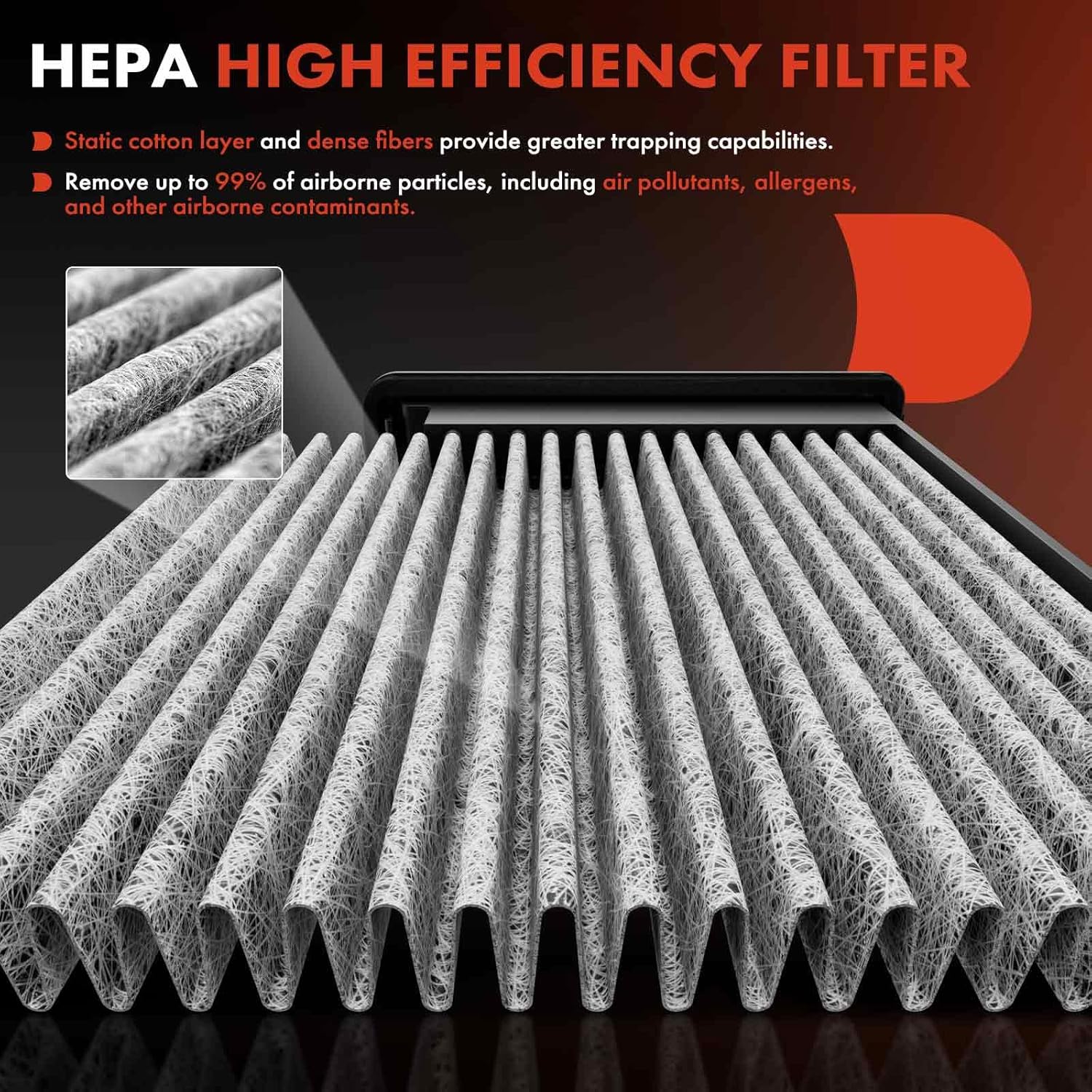 A-Premium Filtro de aire de cabina de 2 piezas con carbón activado compatible con Volkswagen Eurovan 1999 2000 2001 2002 2003, repuesto # 7D0819989