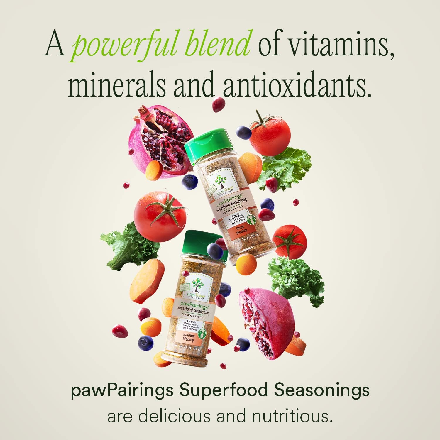 pawTree Toppers de alimentos saludables para perros y gatos – Potenciador del apetito con proteínas liofilizadas. Deliciosos condimentos de