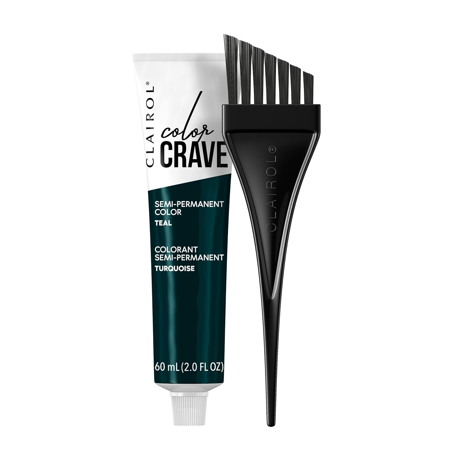 Clairol Color Crave – Tinte semipermanente para el cabello, color verde azulado, 1 unidad