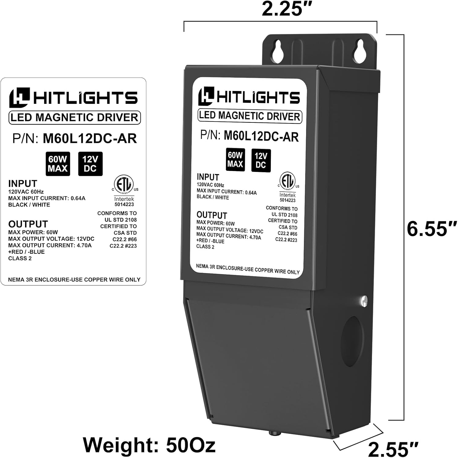 Controlador de luces LED regulables, transformador 110 V CA-12 V  24 V CC, alimentación de baja tensión, compatible con Lutron y Leviton, cocinas,