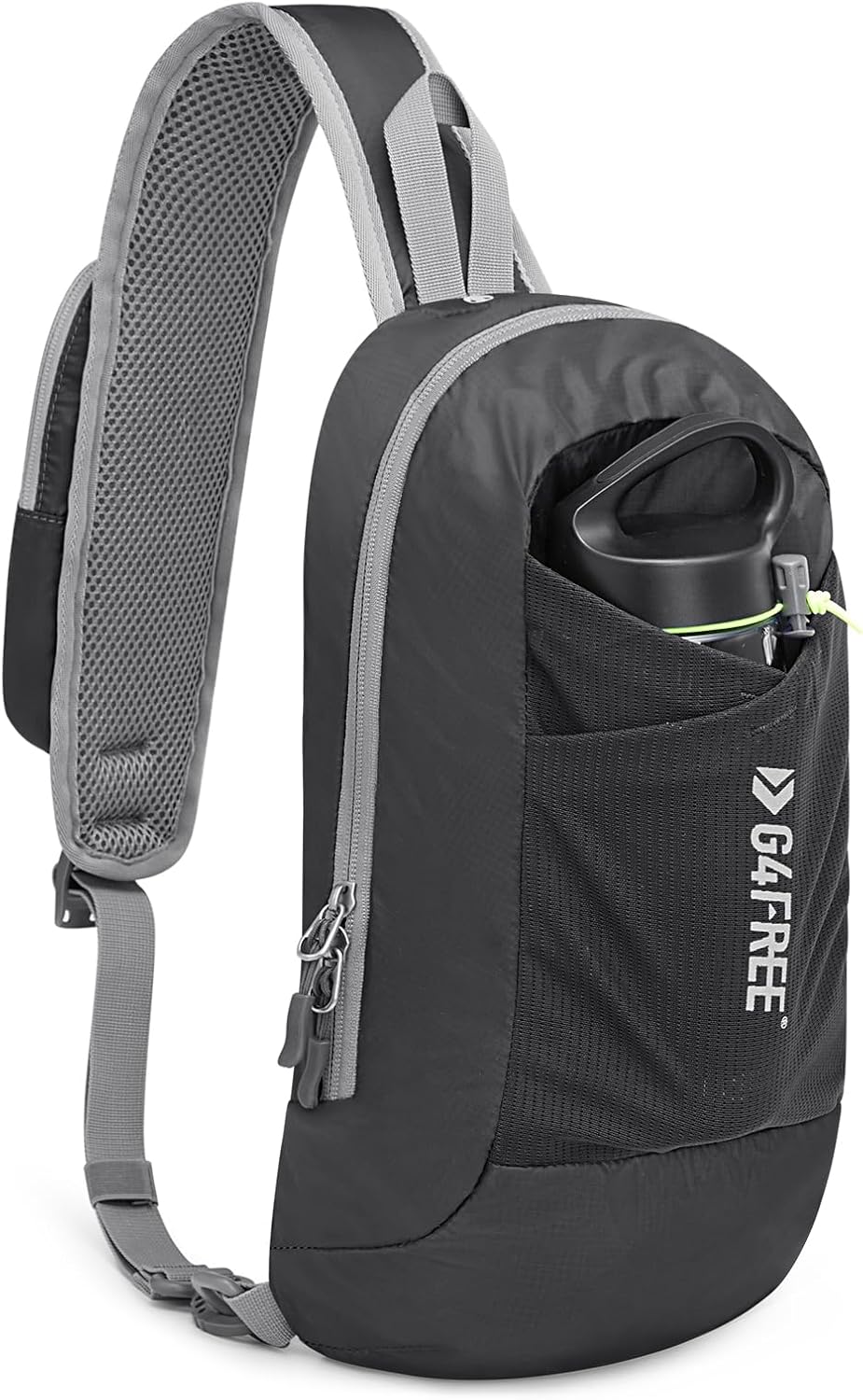 G4Free Mochila cruzada ligera con bloqueo RFID, bolsa de hombro para viajes, deportes, correr