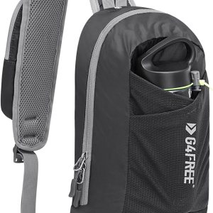 G4Free Mochila cruzada ligera con bloqueo RFID, bolsa de hombro para viajes, deportes, correr G4Free Mochila cruzada ligera con bloqueo RFID, bolsa de hombro para viajes, deportes, correr