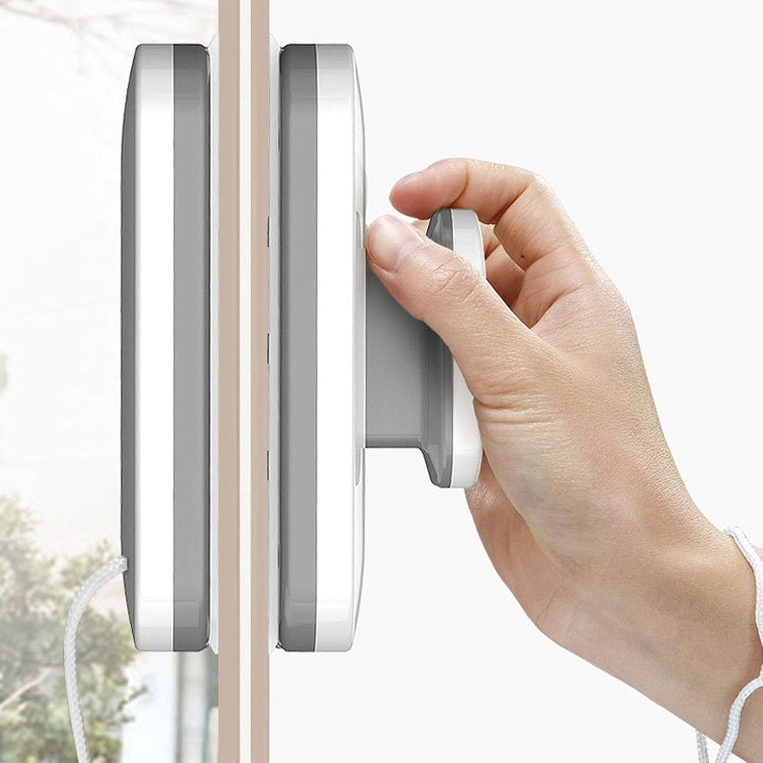Limpiaparabrisas magnético, cepillo de limpiaparabrisas de vidrio, herramienta magnética para limpiar ventanas para uso doméstico