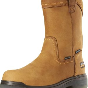 Ariat Botas de trabajo Turbo Pull-On impermeables con punta de carbono para hombre Ariat Botas de trabajo Turbo Pull-On impermeables con punta de carbono para hombre