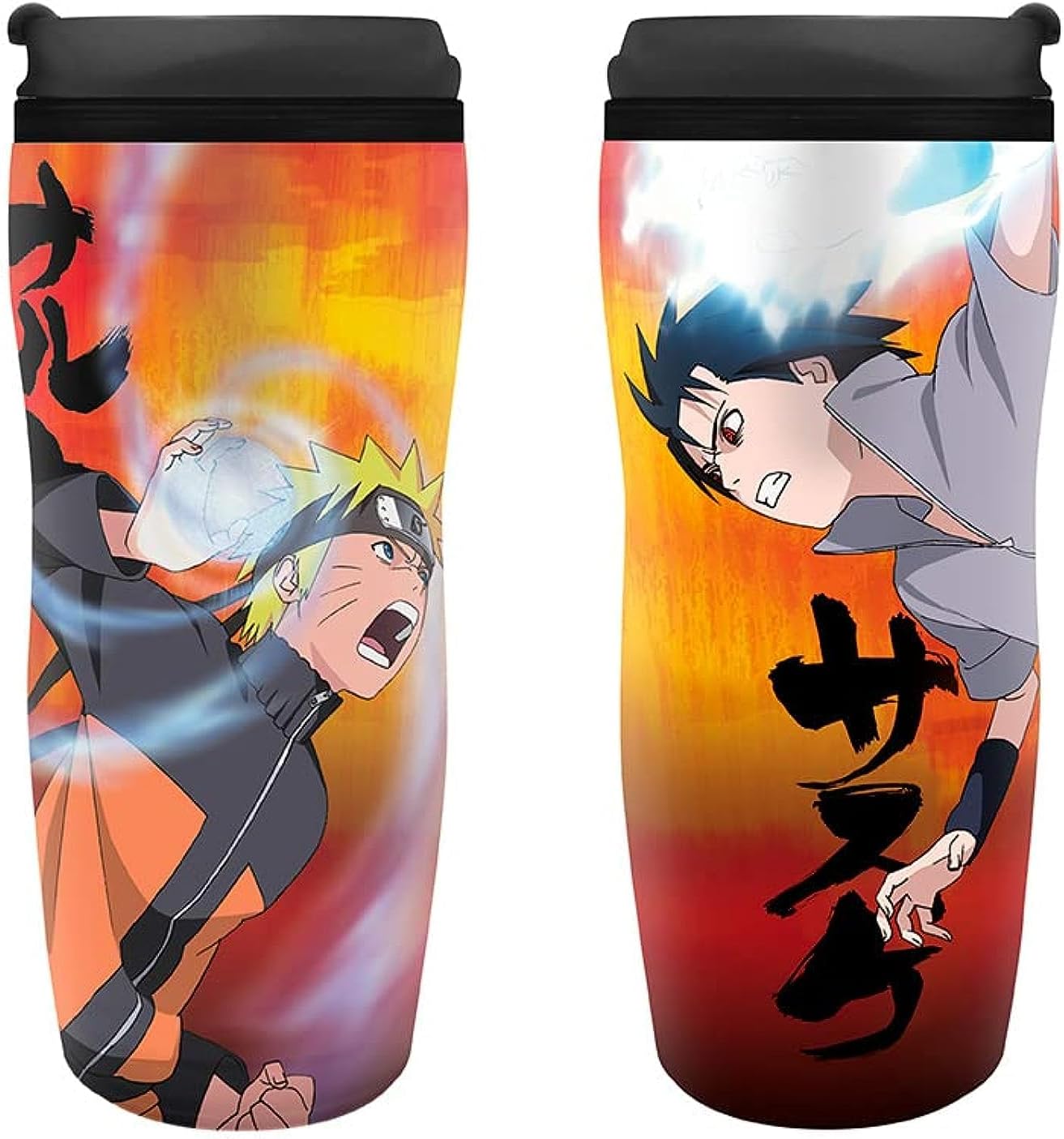 ABYstyle Naruto Naruto vs Sasuke – Taza de viaje