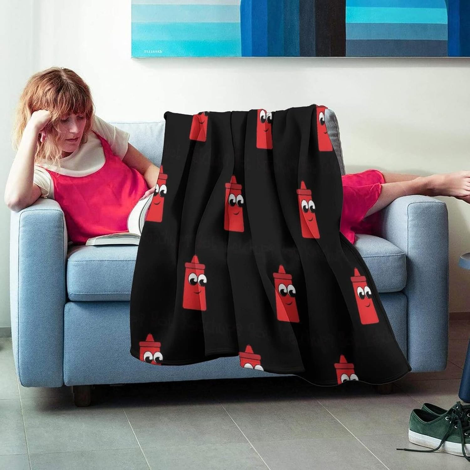 Soft Got – Mantas de terciopelo de felpa Sherpa para dormir, mantas cálidas para sofá, invierno, otoño, 40 x 50 pulgadas
