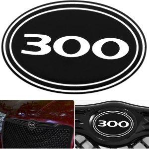 Repuesto de calcomanía con logo para rejilla frontal para Chrysler 300 300C Repuesto de calcomanía con logo para rejilla frontal para Chrysler 300 300C