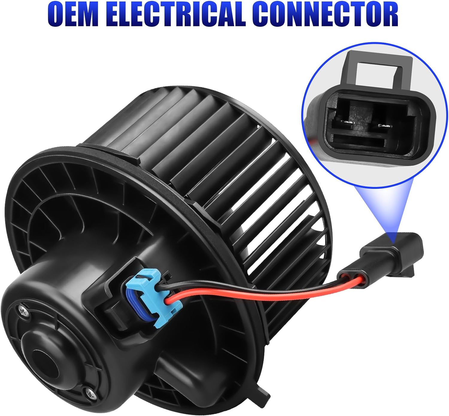 Motor soplador de calentador de CA con ventilador para Chevy Silverado Suburban Avalanche Tahoe GMC Sierra Yukon 1500 2500 Cadillac Escalade HVAC