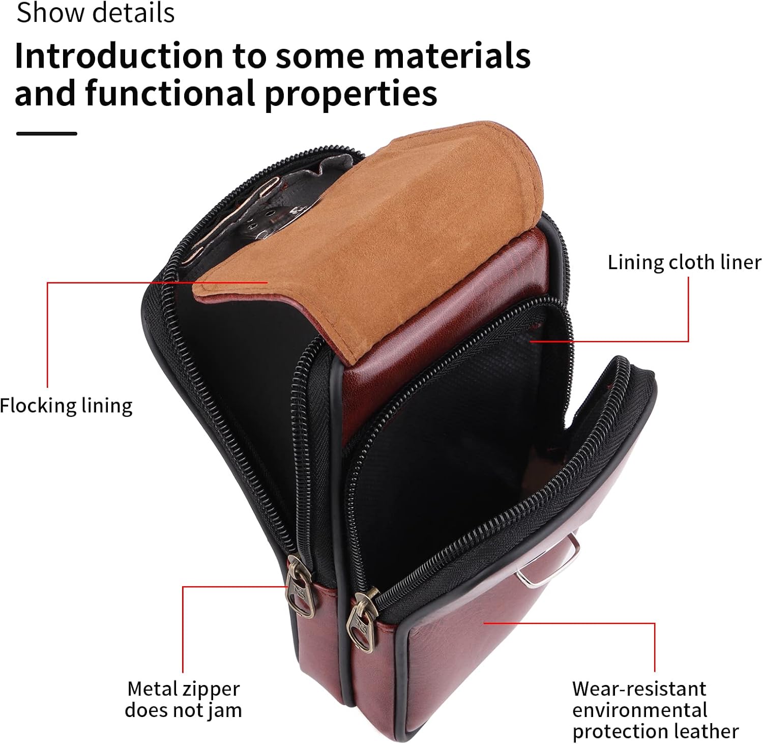 Funda de teléfono para Samsung Galaxy S10e con cremallera y clip para cinturón de piel sintética para tarjetas de crédito y dinero en efectivo,