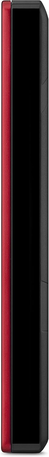 Seagate Backup Plus Slim Portátil (1TB) USB 3.0 2.5″ Disco Duro Externo – Rojo