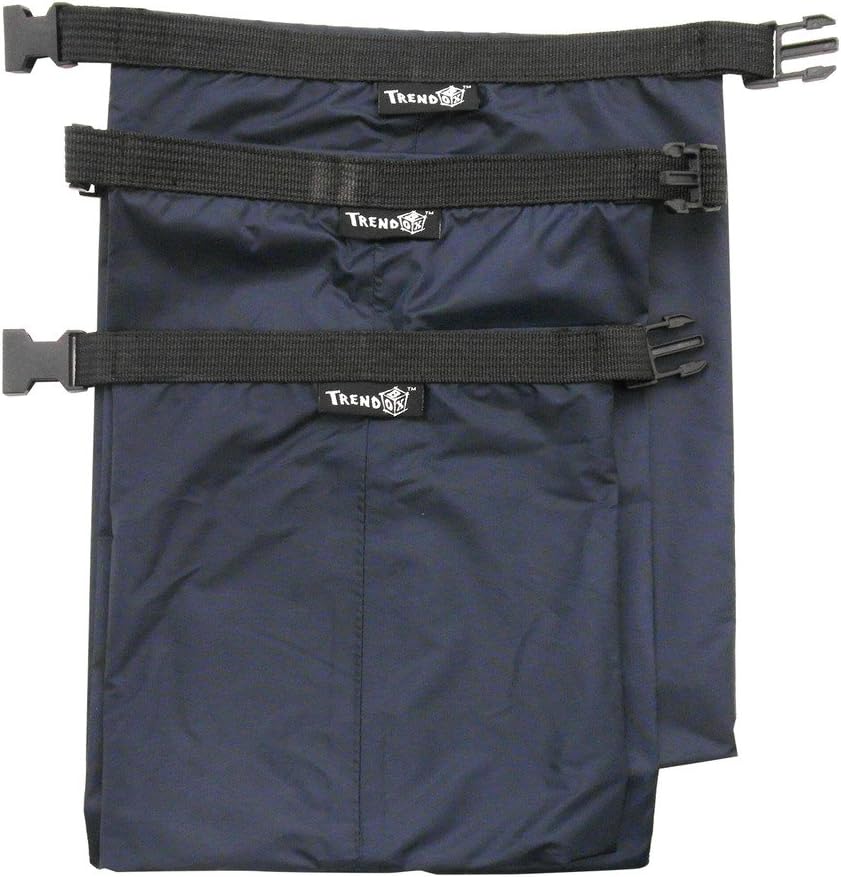 TRENDBOX Kit de bolsa seca impermeable con parte superior enrollable, bolsa de compresión de almacenamiento, organizador de embalaje Poch,
