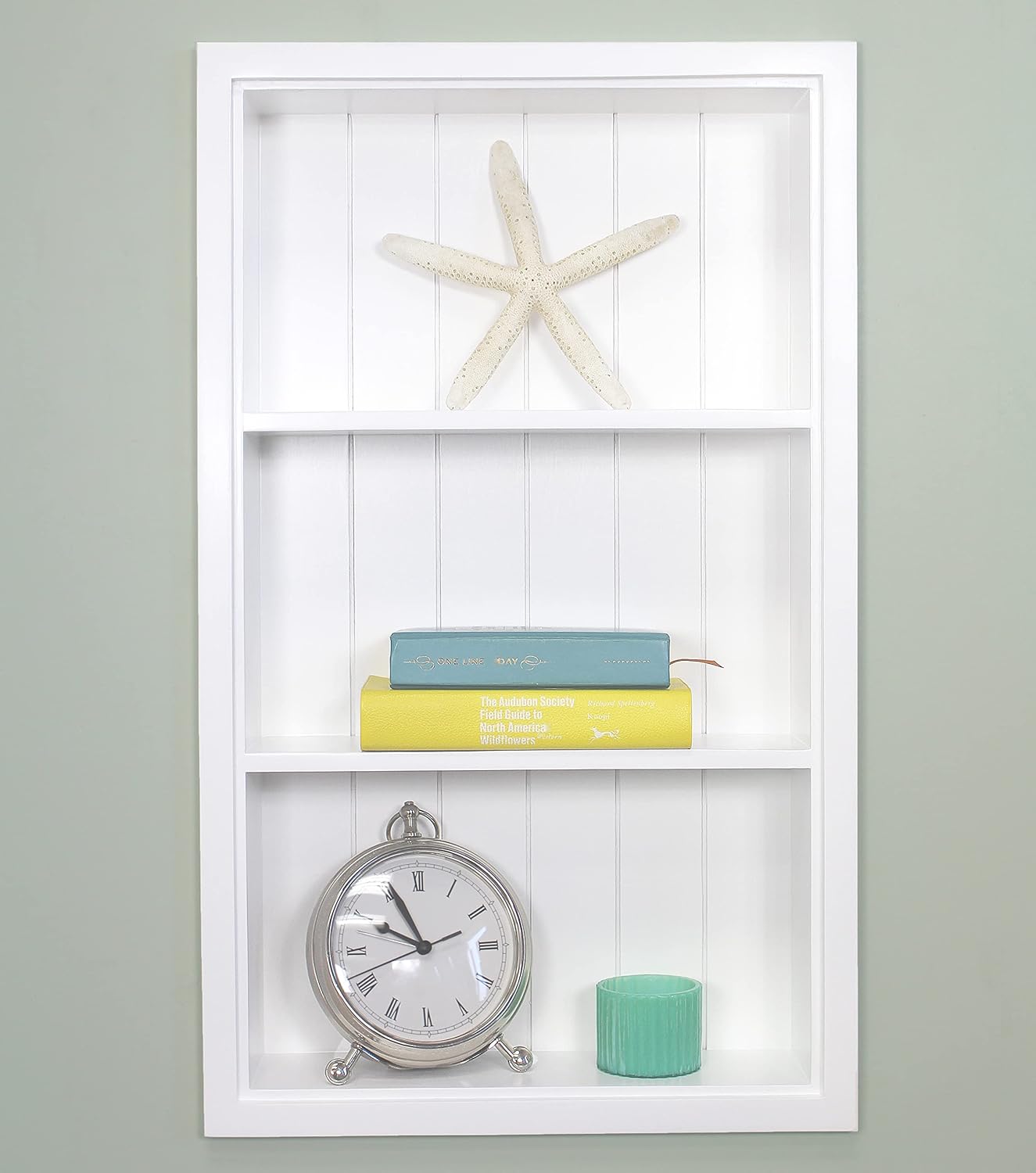 Fox Hollow Furnishings Sloane 14×24 – Recesión de gabinete de medicina de nicho de pared empotrada, en la pared, estante de inserción de gabinete de