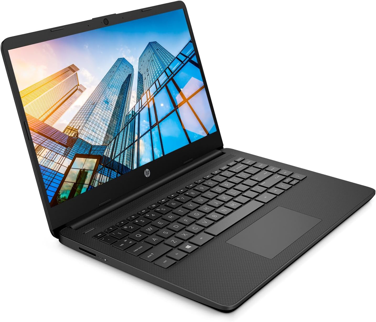 HP Essential Laptop, pantalla táctil HD de 14″, AMD Ryzen 3 5300U, 16 GB de RAM, SSD de 2 TB, cámara web, HDMI, Wi-Fi 5, Windows 11 Home, negro