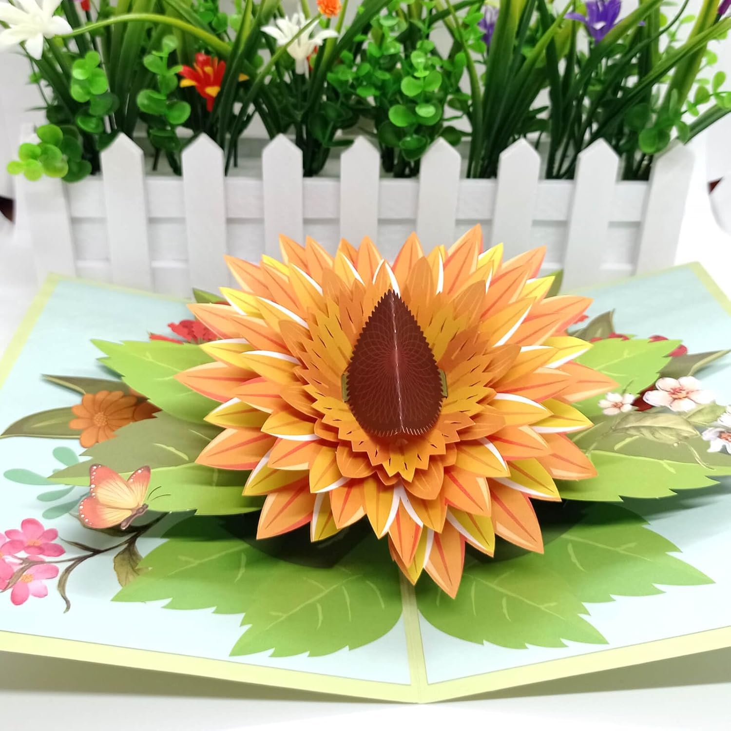 LINSINA Tarjeta de cumpleaños desplegable para mujeres y hombres, tarjeta de felicitación 3D, regalo de cumpleaños para mujeres, hombres, niños,