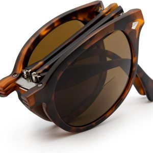 VITENZI Gafas de sol bifocales plegables para hombres y mujeres, lentes de sol de lectura con lectores integrados, ventilador VITENZI Gafas de sol bifocales plegables para hombres y mujeres, lentes de sol de lectura con lectores integrados, ventilador