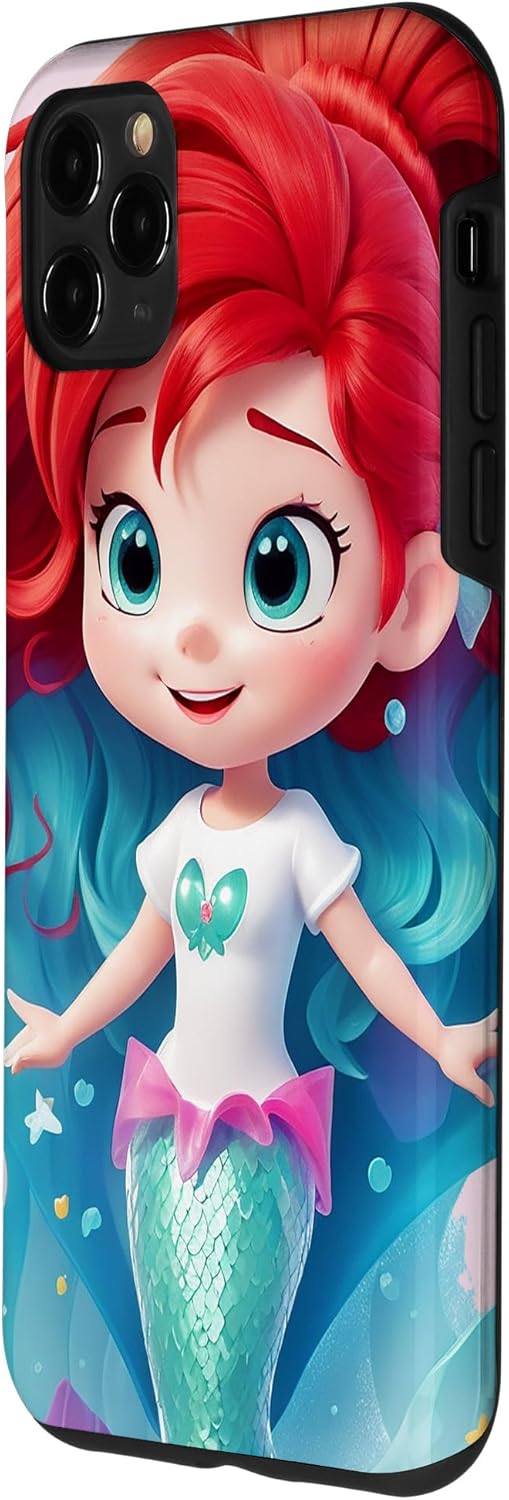 Bonita funda de Sirenita para iPhone 11 Pro Max