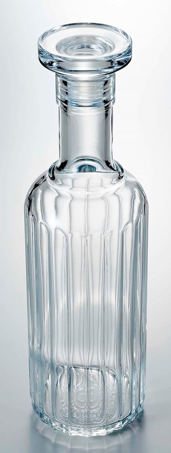 Luigi Bormioli Bach Spirits – Botella con tapón de vidrio, 23.75 onzas, transparente