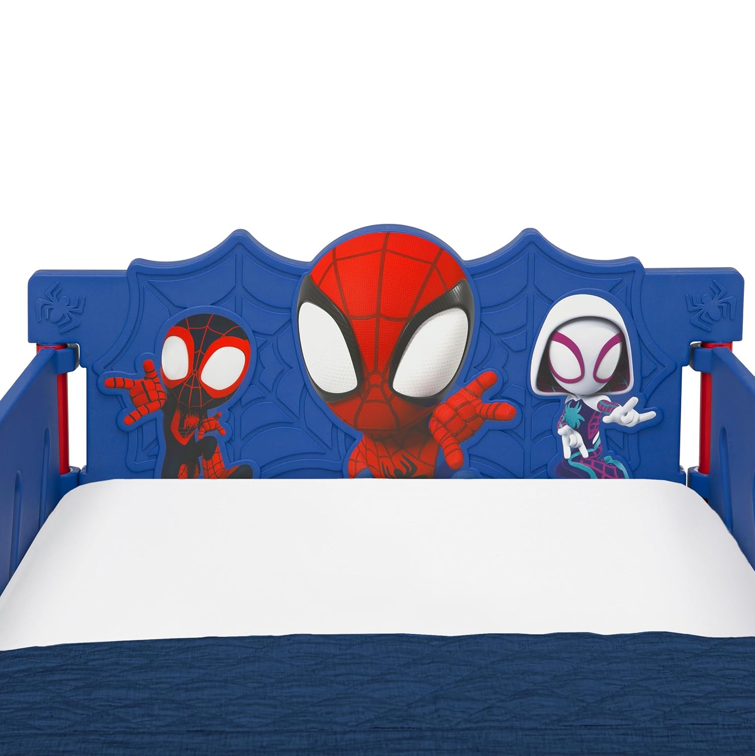 Delta Children Spidey and His Amazing Friends – Cama infantil 3D, color azul